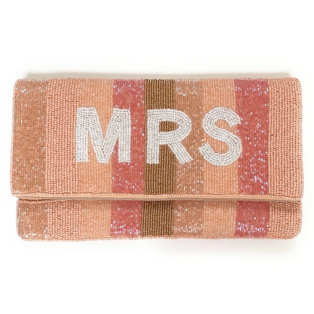 “Mrs” clutch by Twine and Love